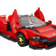 Дитячий конструктор Reobrix 11027 Спортивний автомобіль 306 ел, червоний