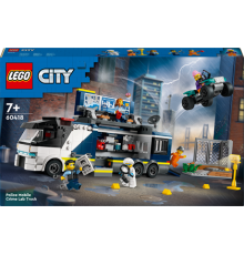 Конструктор LEGO City Пересувна поліцейська криміналістична лабораторія 674 ел. (60418)