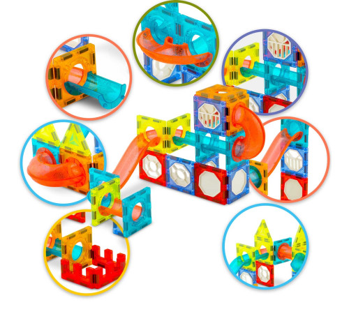 Конструктор магнітний з підсвічуванням Ricokids Конструктор магнітний з підсвічуванням Ricokids