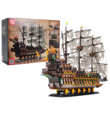 Дитячий конструктор Ramiz 13197 Піратський корабель 4364 ел, різнокольоровий