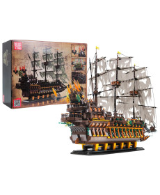 Дитячий конструктор Ramiz 13197 Піратський корабель 4364 ел, різнокольоровий