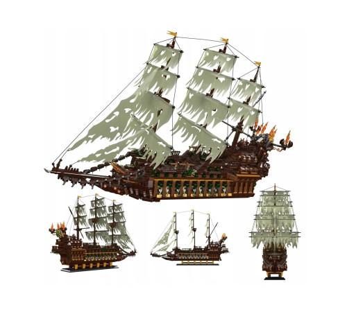 Дитячий конструктор Ramiz 13197 Піратський корабель 4364 ел, різнокольоровий