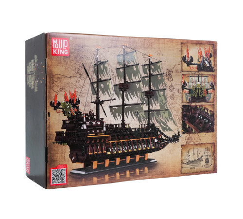 Дитячий конструктор Ramiz 13197 Піратський корабель 4364 ел, різнокольоровий