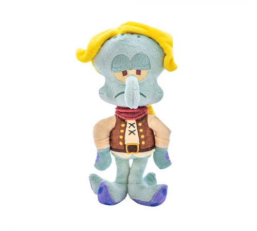 М'яка іграшка Funrise Сквідвард, що світиться у темряві "Губка Боб У пошуках Квадратних штанів"