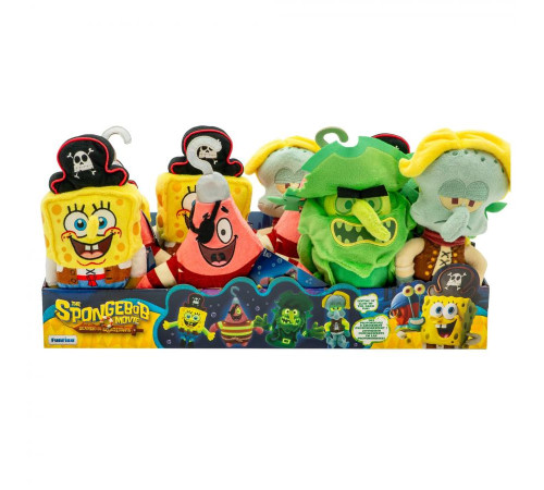 М'яка іграшка Funrise Губка Боб, що світиться у темряві "Губка Боб У пошуках Квадратних штанів"