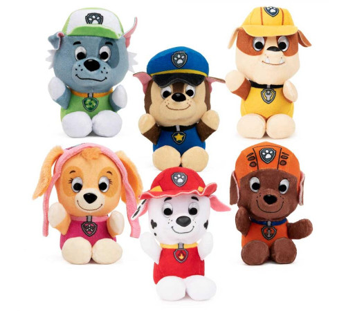 М'яка іграшка Spin Master Gund Цуценя Роккі 8 см "Щенячий патруль"