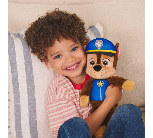 М'яка іграшка Spin Master Gund Твій найкращій друг Гонщик 33 см "Щенячий патруль"