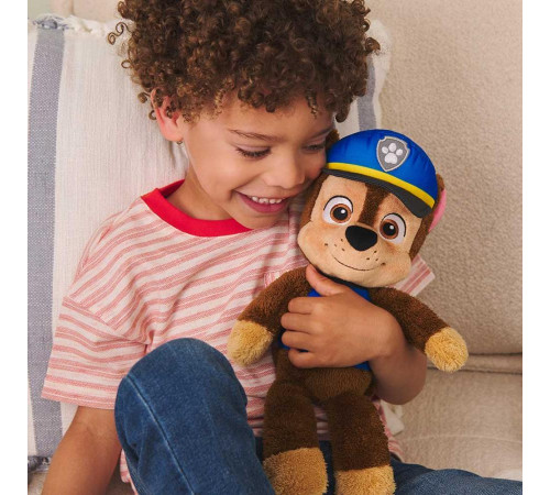 М'яка іграшка Spin Master Gund Твій найкращій друг Гонщик 33 см "Щенячий патруль"