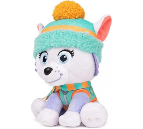 М'яка іграшка Spin Master Gund Цуценя Еверест Зимові свята 15 см "Щенячий патруль"