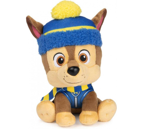 М'яка іграшка Spin Master Gund Цуценя Гонщик Зимові свята 15 см "Щенячий патруль"
