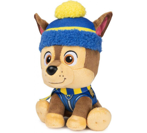 М'яка іграшка Spin Master Gund Цуценя Гонщик Зимові свята 15 см "Щенячий патруль"