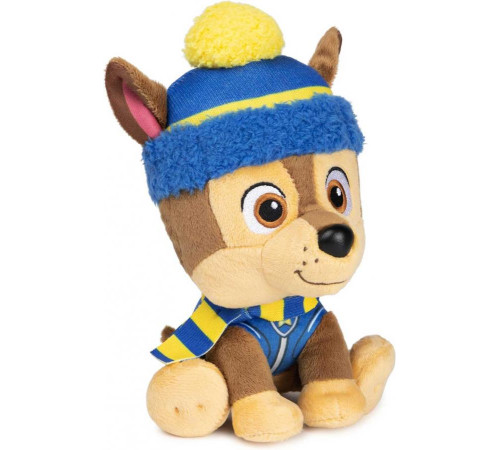 М'яка іграшка Spin Master Gund Цуценя Гонщик Зимові свята 15 см "Щенячий патруль"