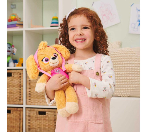 М'яка іграшка Spin Master Gund Твій найкращій друг Скай 33 см "Щенячий патруль"