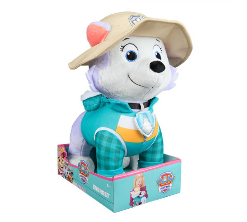 М'яка іграшка Spin Master Цуценя Еверест з улюбленцем 30 см "Щенячий патруль"