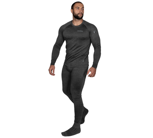 Термобілизна Polarheat QS Pro 2.0 Сірий Меланж (7366), L Термобілизна Polarheat QS Pro 2.0 Сірий Меланж (7366), L
