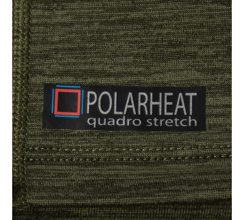 Жіноча термобілизна LVL2 Pani Polarheat QS Олива Меланж (8320), XXL