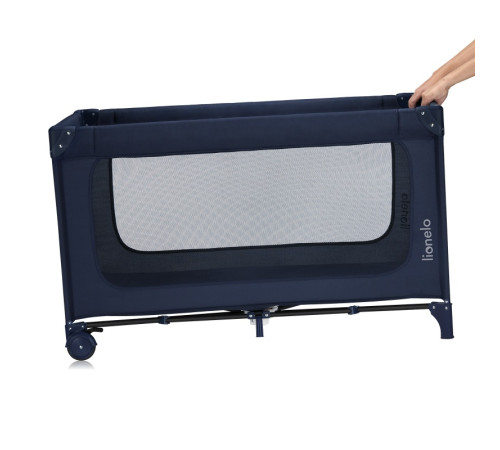 Манеж-ліжко Lionelo JASMIN EASY FOLD BLUE NAVY Манеж-ліжко Lionelo JASMIN EASY FOLD BLUE NAVY