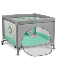 Манеж Lionelo MILLE GREY GREEN