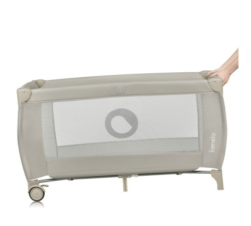 Манеж Lionelo STEFI PLUS 125 х 65 х 76 см - бежевий