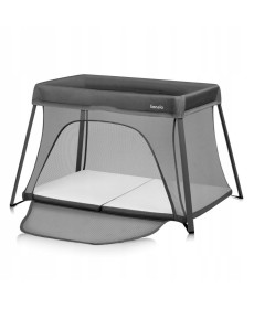 Ліжечко-манеж Lionelo ALICE GREY 110,5 х 74,5 х 68 см - сірий