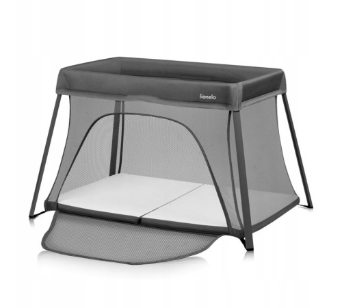 Ліжечко-манеж Lionelo ALICE GREY 110,5 х 74,5 х 68 см - сірий Ліжечко-манеж Lionelo ALICE GREY 110,5 х 74,5 х 68 см - сірий