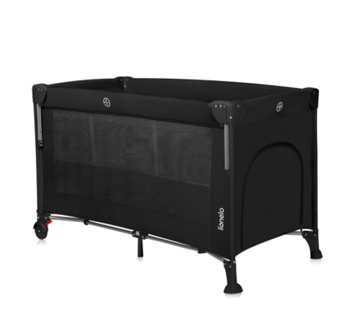 Ліжечко-манеж Lionelo ELLEN BLACK CARBON 125,5 х 65,5 х 77,8 см - чорний Ліжечко-манеж Lionelo ELLEN BLACK CARBON 125,5 х 65,5 х 77,8 см - чорний