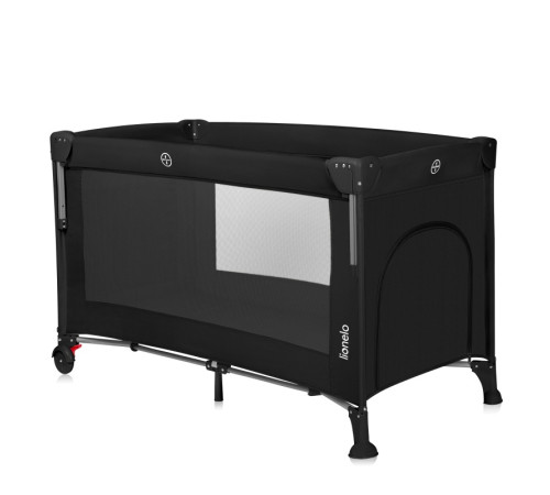 Ліжечко-манеж Lionelo ELLEN BLACK CARBON 125,5 х 65,5 х 77,8 см - чорний Ліжечко-манеж Lionelo ELLEN BLACK CARBON 125,5 х 65,5 х 77,8 см - чорний