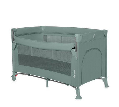 Ліжечко-манеж Lionelo ELLEN GREEN SAGE 125,5 х 65,5 х 77,8 см - зелений Ліжечко-манеж Lionelo ELLEN GREEN SAGE 125,5 х 65,5 х 77,8 см - зелений