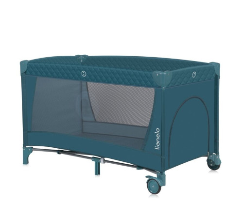 Ліжечко-манеж Lionelo FLOWER GREEN TURQUOISE 84 х 125 х 41 см - зелений Ліжечко-манеж Lionelo FLOWER GREEN TURQUOISE 84 х 125 х 41 см - зелений