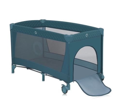Ліжечко-манеж Lionelo FLOWER GREEN TURQUOISE 84 х 125 х 41 см - зелений Ліжечко-манеж Lionelo FLOWER GREEN TURQUOISE 84 х 125 х 41 см - зелений