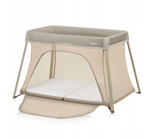 Ліжечко-манеж Lionelo ALICE BEIGE OLIVE 110,5 х 74,5 х 68 см - оливковий Ліжечко-манеж Lionelo ALICE BEIGE OLIVE 110,5 х 74,5 х 68 см - оливковий