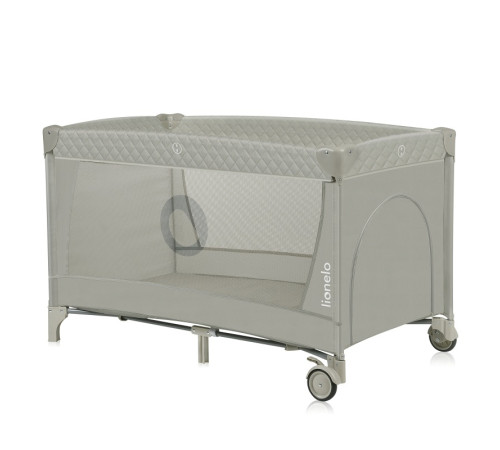Ліжечко-манеж Lionelo FLOWER CAPPUCCINO 84 х 125 х 41 см - сірий Ліжечко-манеж Lionelo FLOWER CAPPUCCINO 84 х 125 х 41 см - сірий