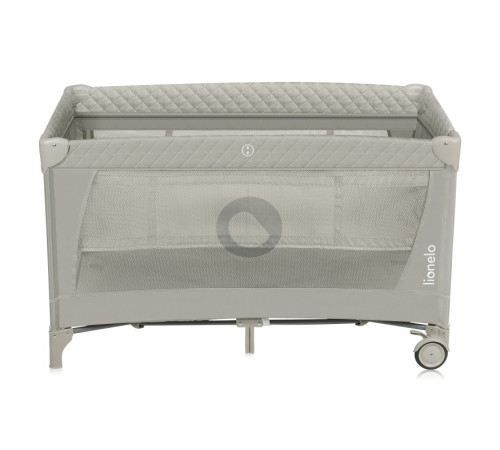Ліжечко-манеж Lionelo FLOWER CAPPUCCINO 84 х 125 х 41 см - сірий Ліжечко-манеж Lionelo FLOWER CAPPUCCINO 84 х 125 х 41 см - сірий