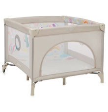 Манеж Lionelo MILLE PLUS GREY BEIGE 100 x 100 x 77 см - бежевий