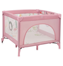 Манеж Lionelo MILLE PLUS PINK 100 x 100 x 77 см - рожевий