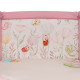 Манеж Lionelo MILLE PLUS PINK 100 x 100 x 77 см - рожевий