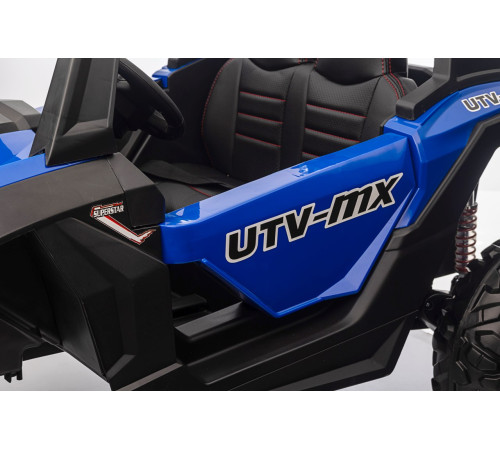 Дитяча акумуляторна машинка Баггі UTV-MX 2000N Синя