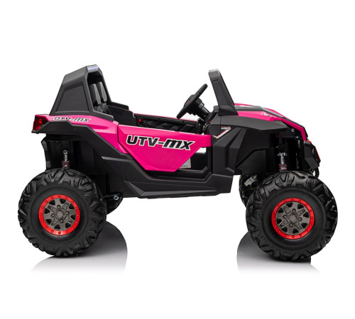 Дитяча акумуляторна машинка Баггі UTV-MX 2000N Рожева