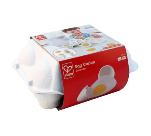 Іграшкові продукти Hape Дерев'яні яйця в лотку (E3156) Іграшкові продукти Hape Дерев'яні яйця в лотку (E3156)
