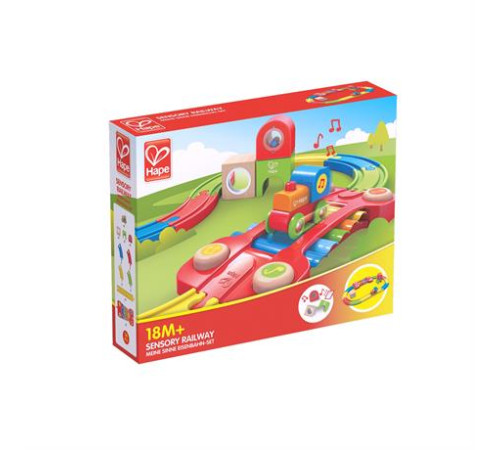 Іграшкова залізниця Hape із ксилофоном 14 ел. (E3822) Іграшкова залізниця Hape із ксилофоном 14 ел. (E3822)
