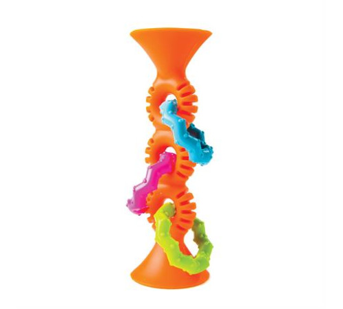Прорізувач-брязкальце на присосках Fat Brain Toys pipSquigz Loops бірюзовий (FA166-1) Прорізувач-брязкальце на присосках Fat Brain Toys pipSquigz Loops бірюзовий (FA166-1)