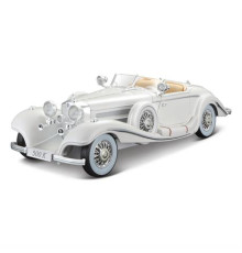 Автомодель Maisto 1936 Mercedes-Benz 500K  Specialroadster 1:18 білий (36055 white)