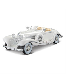 Автомодель Maisto 1936 Mercedes-Benz 500K  Specialroadster 1:18 білий (36055 white)