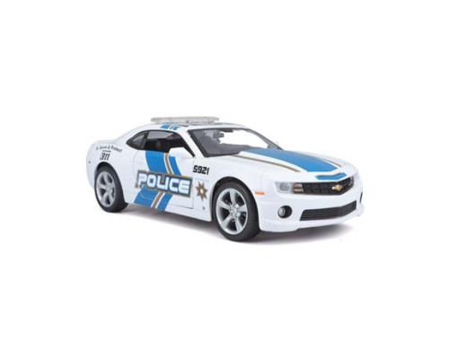 Автомодель Maisto 2010 Chevrolet Camaro SS RS Police білий 1:24 (31208 white)