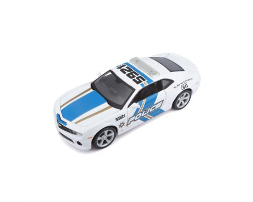 Автомодель Maisto 2010 Chevrolet Camaro SS RS Police білий 1:24 (31208 white)