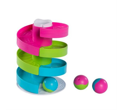Розвивальна іграшка Fat Brain Toys Wobble Run Трек-балансир для кульок (F273ML) Розвивальна іграшка Fat Brain Toys Wobble Run Трек-балансир для кульок (F273ML)