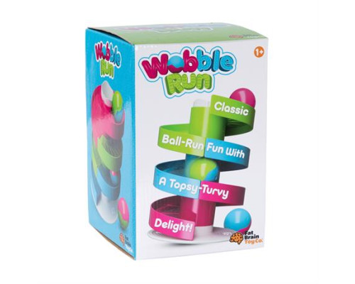 Розвивальна іграшка Fat Brain Toys Wobble Run Трек-балансир для кульок (F273ML)