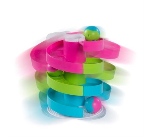 Розвивальна іграшка Fat Brain Toys Wobble Run Трек-балансир для кульок (F273ML) Розвивальна іграшка Fat Brain Toys Wobble Run Трек-балансир для кульок (F273ML)