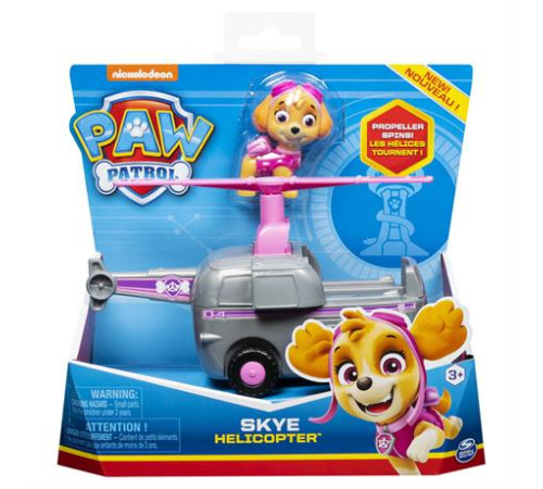 Ігровий набір Paw Patrol Гелікоптер на колесах із водієм Скай (SM16775/9931) Ігровий набір Paw Patrol Гелікоптер на колесах із водієм Скай (SM16775/9931)