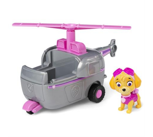 Ігровий набір Paw Patrol Гелікоптер на колесах із водієм Скай (SM16775/9931) Ігровий набір Paw Patrol Гелікоптер на колесах із водієм Скай (SM16775/9931)